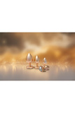 Gleaming Love Pearl Gold Anal Plug Large Dreamtoys