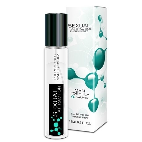 Perfumy z feromonami męskimi Sexual Attraction Man formula 15ml