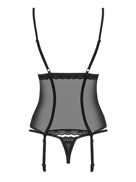 868-COR-1 black corset L/XL