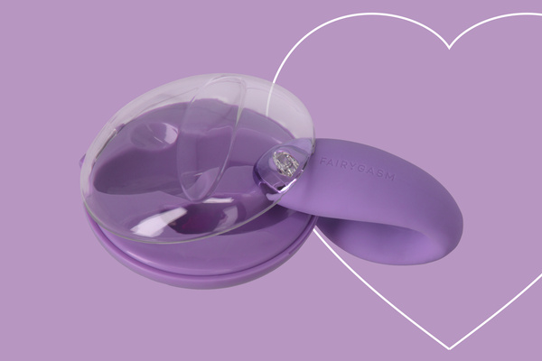 Вібратор для пар Pleasureberry Violet FairyGasm