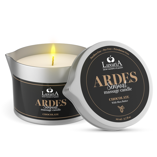 Свічка Luxuria Ardes Massage Candle Chocolate 80Ml IntimateLine