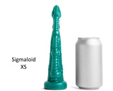 Mr Hankeys fancy dildo Sigmaloid Med Metallic Green Vac XS