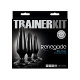 NS Novelties korki analne Renegade Pleasure Plug 3pc Trainer Kit