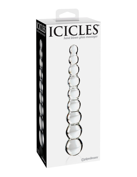 Icicles No. 2 szklane dildo