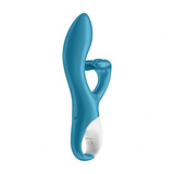 Rabbit vibrator Embrace me Turquoise Satisfyer