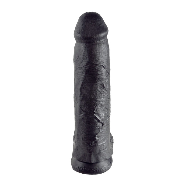 Dildo 31 cm Cock 12 inch w/balls black King Cock