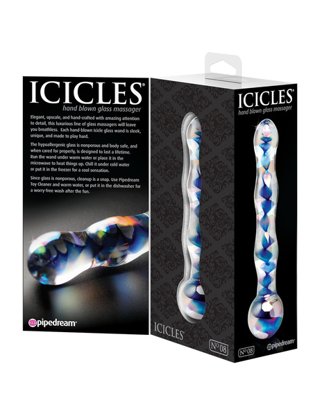 Icicles No. 8  szklane dildo