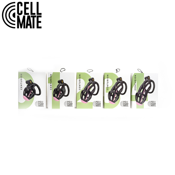 Centurion Chastity Cage Black Size 4 CELLMATE