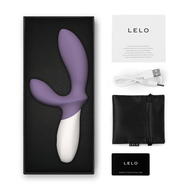 Prostate Massager Loki Wave 2 Violet Dust Lelo