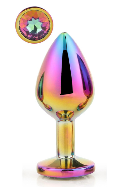 Gleaming Love Multicolour Anal Plug Medium Dreamtoys