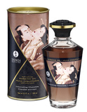 Jadalny olejek rozgrzewający do miejsc intymnych o smaku czekoladowym Shunga Aphrodisiac Warming Oil Intoxicating Chocolate 100ml