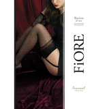 Black garter stockings Marion 20 den 3