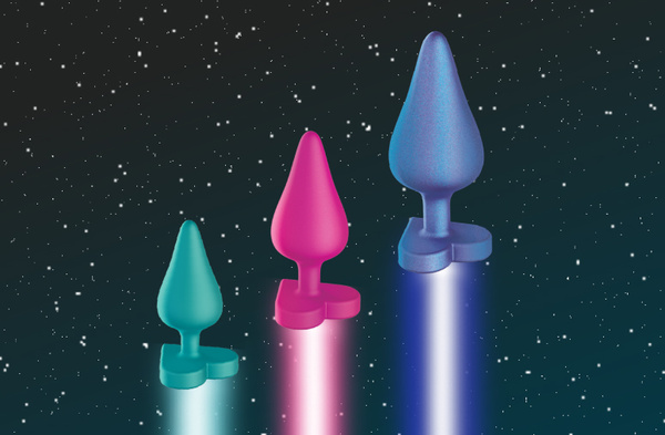 Набір анальних корків Luster Romp