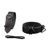 LOCKINK Ankle and Wrist Cuffs Set Black