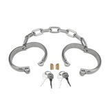 Prowler Heavy Duty Hand Cuffs Silver