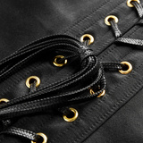 Czarny Gorset Zasłaniający Piersi Upko Black Overbust Corset M UPKO