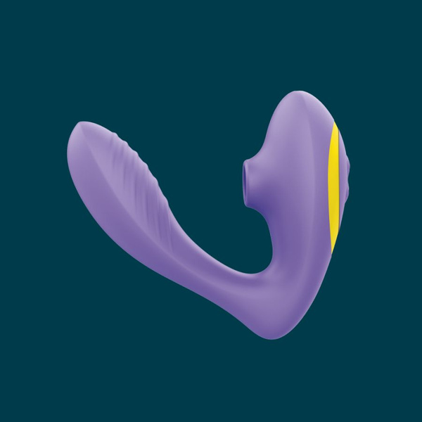 Podwójny stymulator łechtaczki i punktu G Reverb Lilac Romp