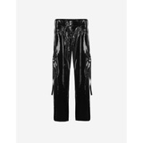  Baggy pants made of lack Black XL HellRider