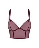 Напівкорсет Gwen бордового кольору S Promees