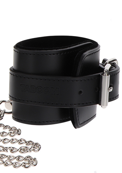 Нашийник З Наручниками Heavy Collar And Wrist Cuffs Black Taboom