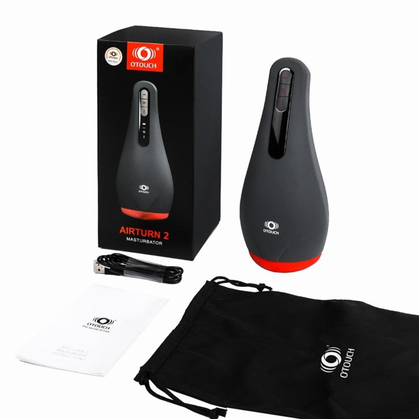 Розігріваючий Мастурбатор З Функцією Засмоктування Airturn2 Мастурбатор OTOUCH