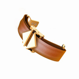 LOCKINK Ball-Gag & Gag-Bite Set Brown