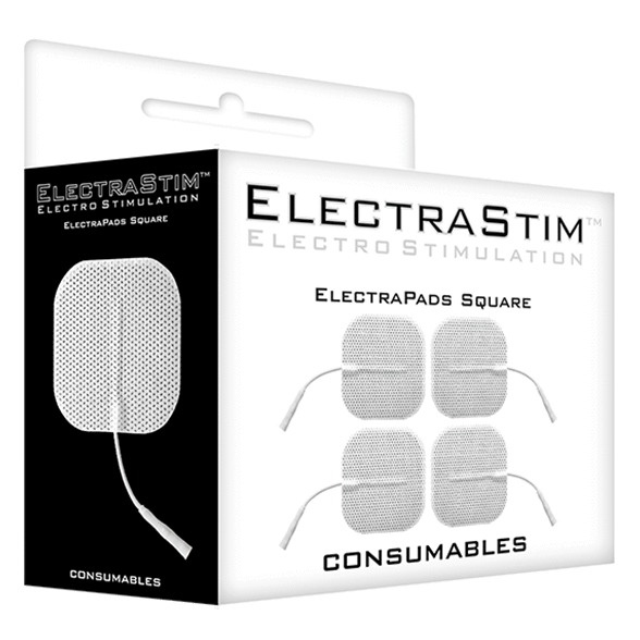 ElectraStim ElectraPads Square Self-Adhesive 4 pack