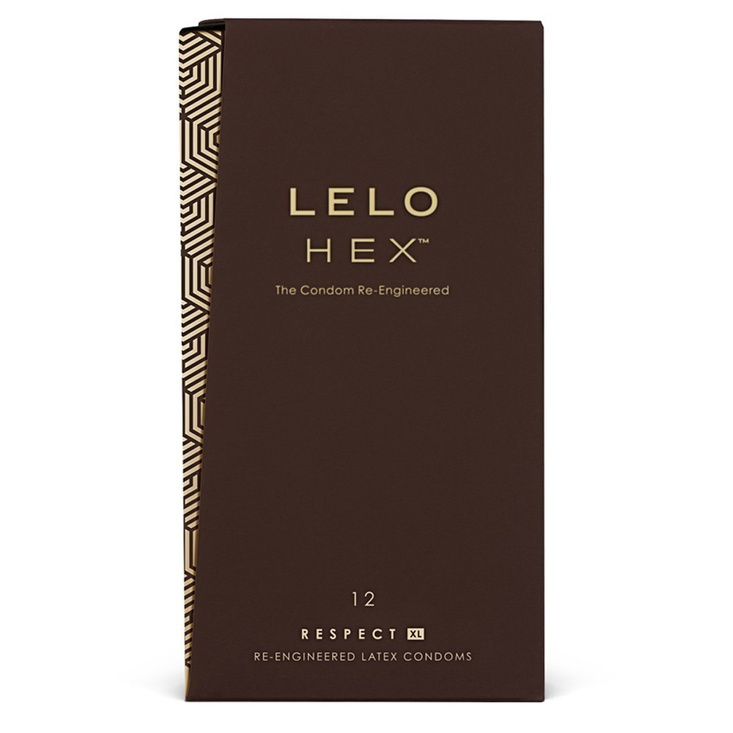 LELO HEX Respect XL latex condoms 12 pieces