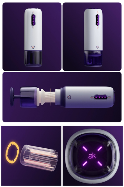 Мастурбатор Young Series 2nd Gen EF Automatic Male After Kiss