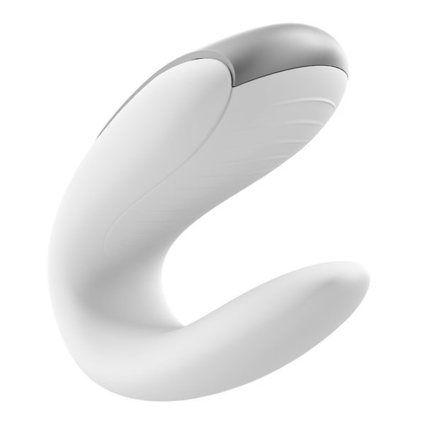 Wibrator dla par Satisfyer Double Fun White
