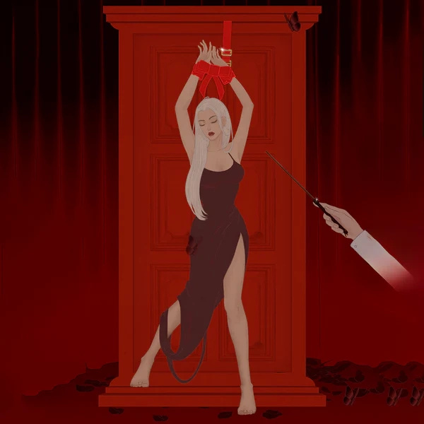 Upko Portable Bowknot Over-the-door Hand Restraint Gear