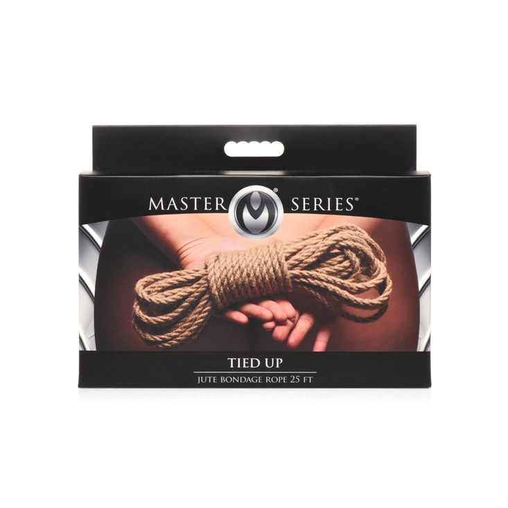 Master Series Tied Up Jute Bondage Rope 7,6m