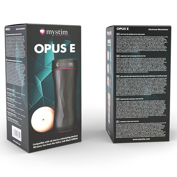 Мастурбатор анус з функцією електростимуляції Opus E Masturbator Anus Mystim