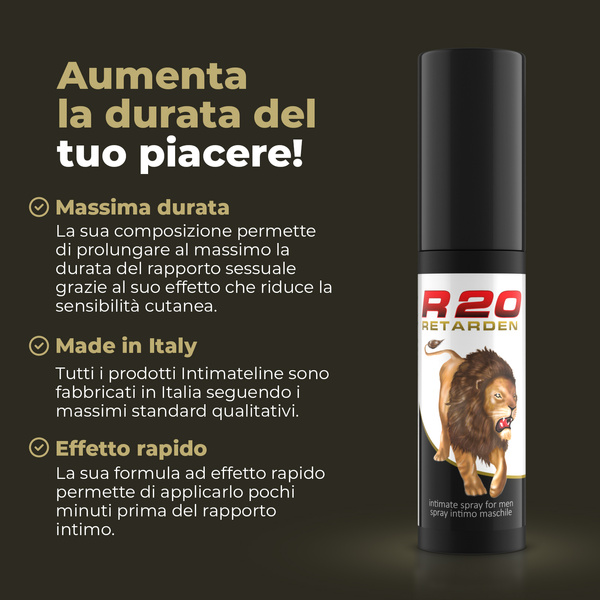 Chłodzący Spray Opóźniający R20 20Ml IntimateLine
