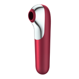 Стимулятор клітора з вібратором Dual Love Red Satisfayer