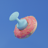 Набір анальних пробок The Mushroom Butt Plugs Three-Piece Set UPKO