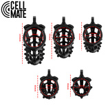 Пас цноти FlexiSpike Chastity Cage Size 4 CELLMATE