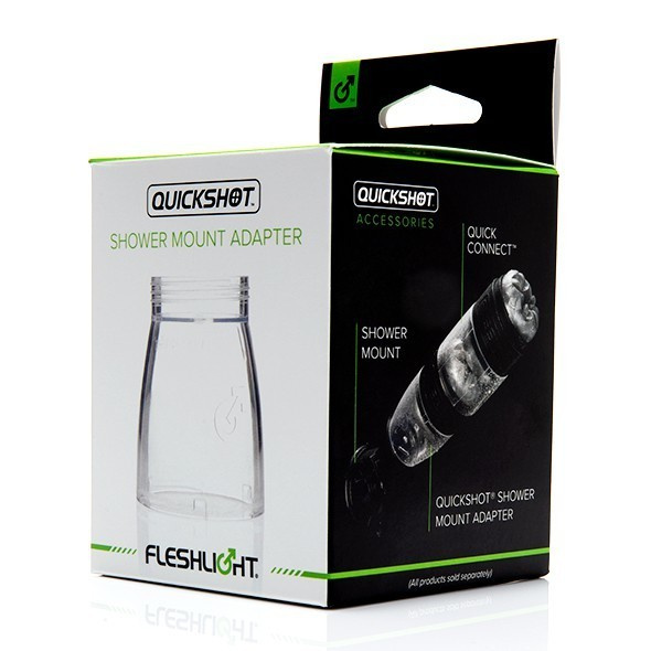 Fleshlight Quickshot Shower Mount Adapter do łączenia Quickshot z Fleshlight Quickshot