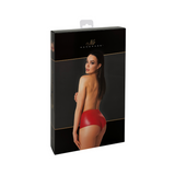 Szorty damskie F356 Mysteria Shorts Red L Noir Handmade