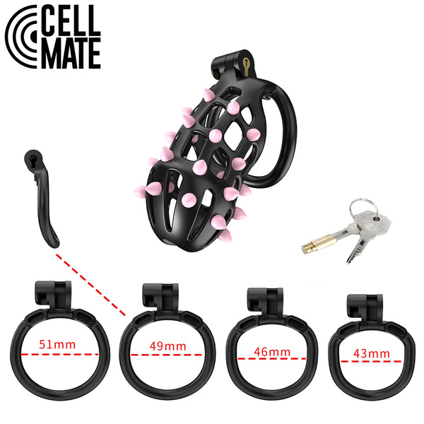 Пас цноти FlexiSpike Chastity Cage Size 3 CELLMATE