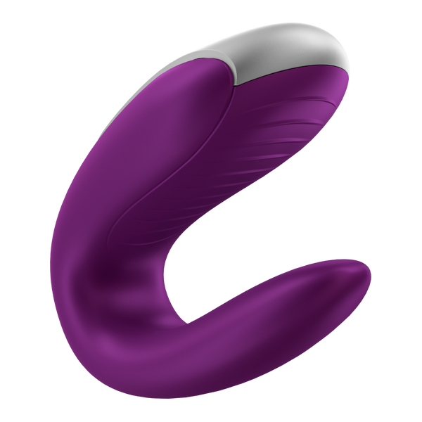Wibrator dla par Satisfyer Double Fun Violet
