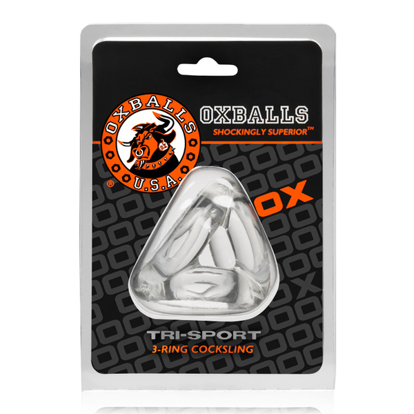 Tri-Sport Cocksling Clear Oxballs