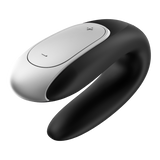 Wibrator dla par Satisfyer Double Fun Black