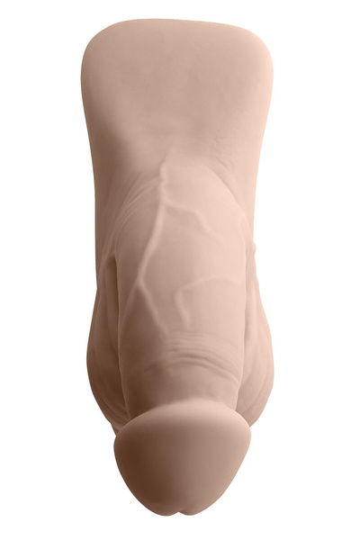 Фантом Члена 4 Inch Packer Light Flesh Gender X