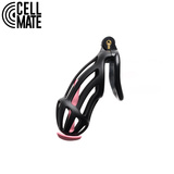 Centurion Chastity Cage Black Size 4 CELLMATE