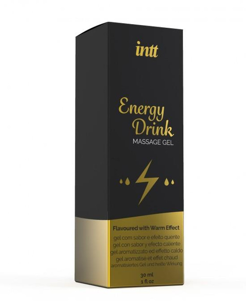 Гель для масажу Massage Gel Energy Drink 30 Ml intt