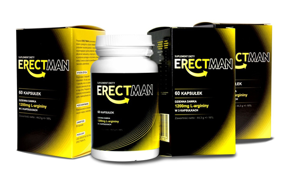 ERECTMAN капсули для ерекції 60 капсул