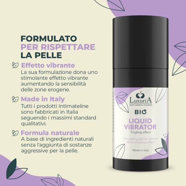 Гель стимулюючий Luxuria Bio Liquid Vibrator 15 Ml IntimateLine