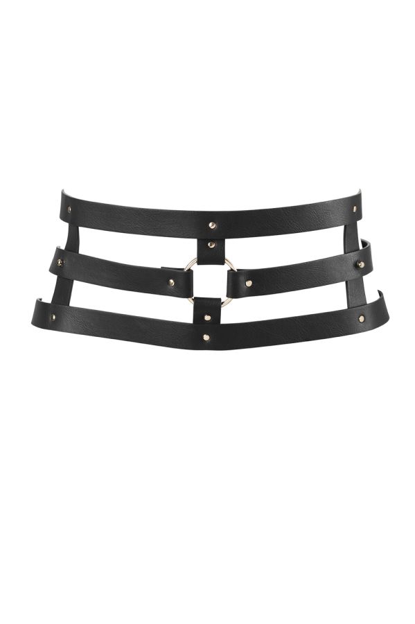 Bijoux Indiscrets Maze Wide Belt and Restraints