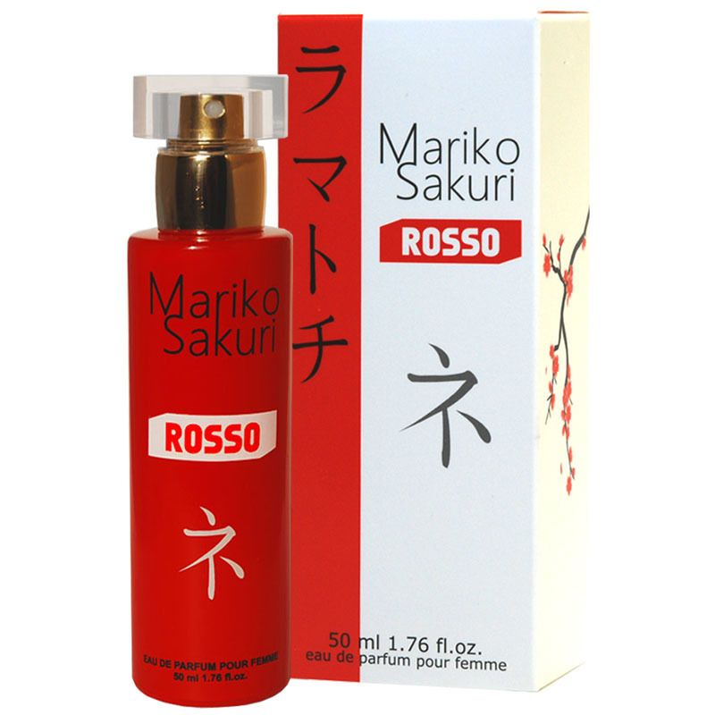 Perfumy z feromonami damskimi Aurora Mariko Sakuri Rosso 50 ml